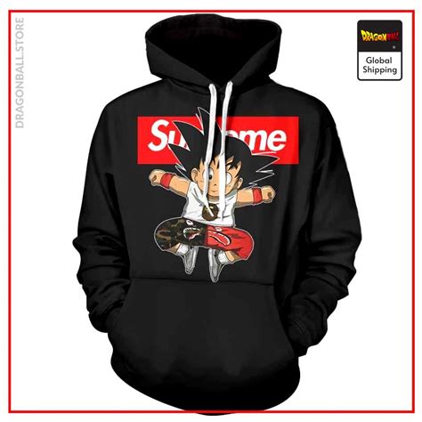 supreme goku hoodie